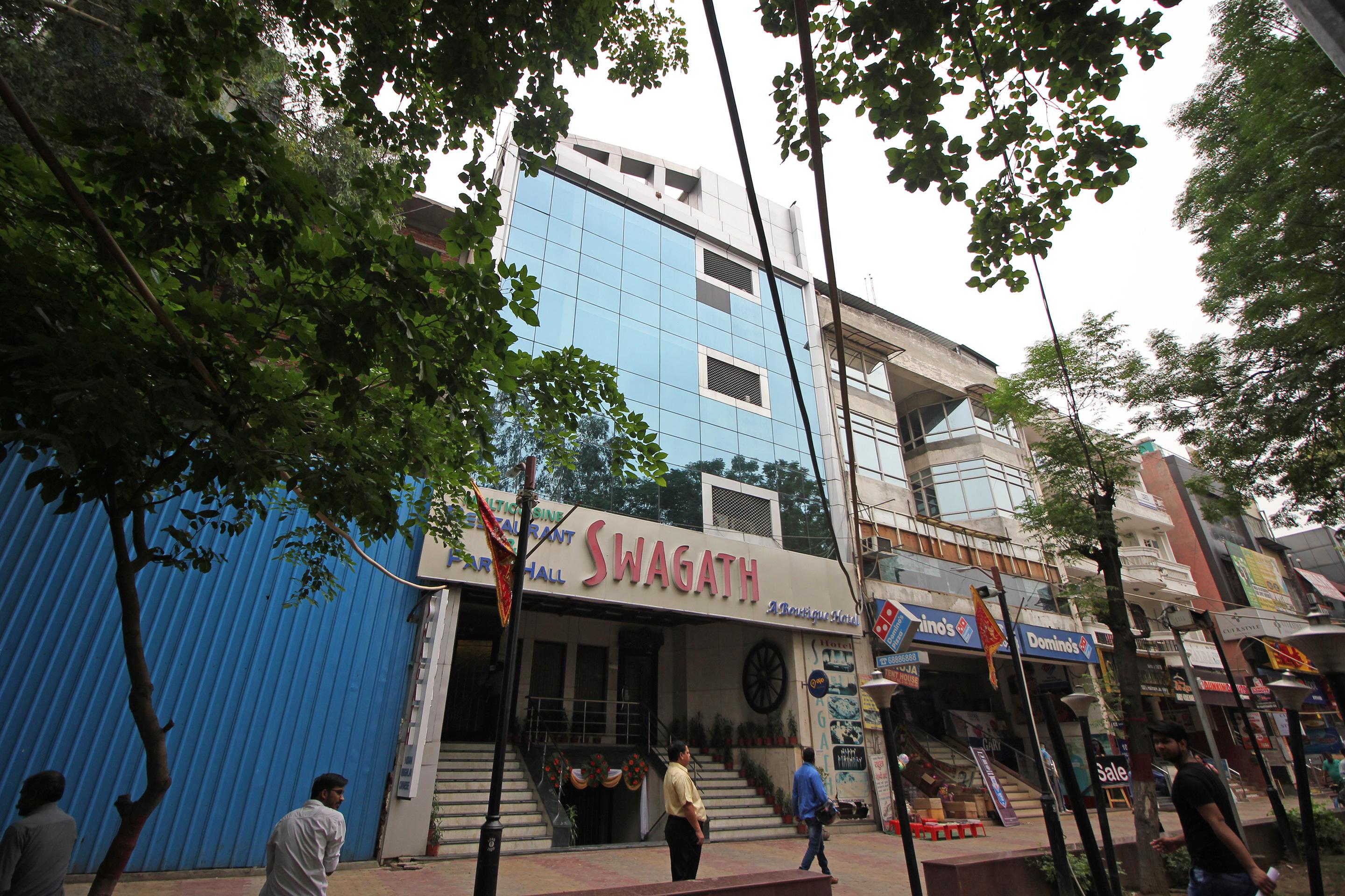 Oyo 5915 Hotel Swagath Új-Delhi Kültér fotó